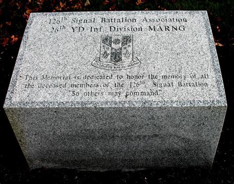 Bourne Massachusetts National Cemetery Memorial Walkway Th Signal Batallion Veterans