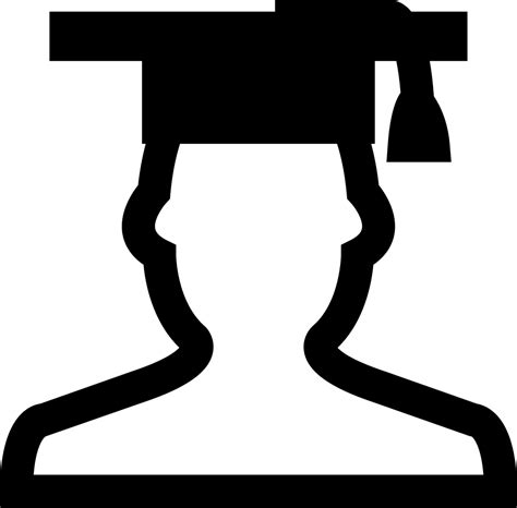 Student With Graduation Cap Svg Png Icon Free Download 37363