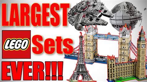 Top 10 Largest Lego Sets Ever 2016 Hd Youtube