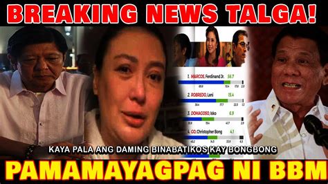 Breaking News Ang Rason Kung Bakit Patuloy Na Umaangat Si Bbm Sa
