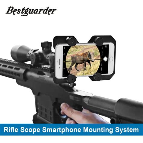 Bestguarder Hunting Rifle Scope Smartphone Mounting System Smart Shoot