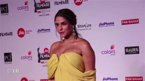 Neha Dhupia In Yellow Gown Outfit Celebrity Clothing Charmboard