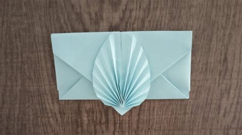 Origami Leaf Envelope Youtube