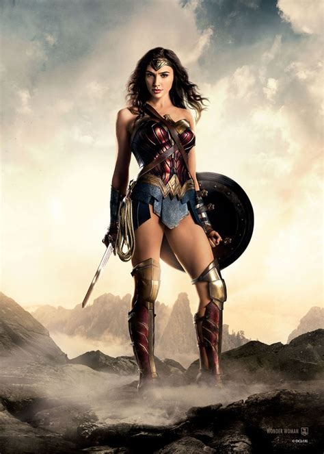 Wonder Woman Poster Picture Metal Print Paint By Dc Comics Displate