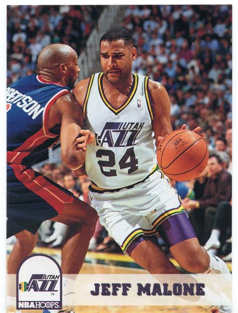 Karl Malone Nba Hoops Card - THE SHOOT