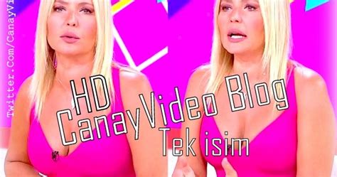 Canay Video Blog Seda Akgül Göğüs Dekolte Seksi Bacak Frikikleri Gel Konuşalım Tv