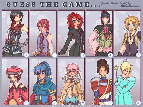 Guess The Game By Willowbranwen On Deviantart