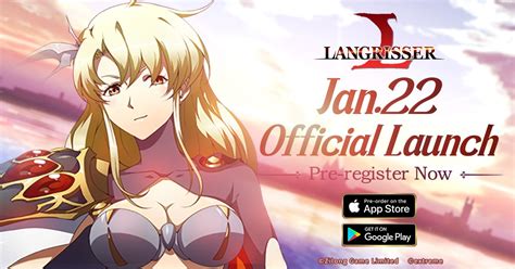 Official Launch Announcementlangrisser Mobile Official Website