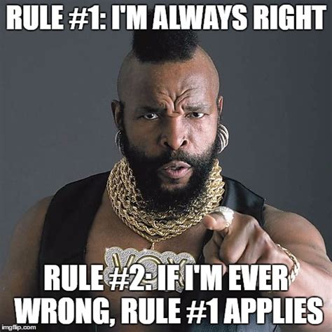 Two Rules Are Sufficient For All Situations Imgflip