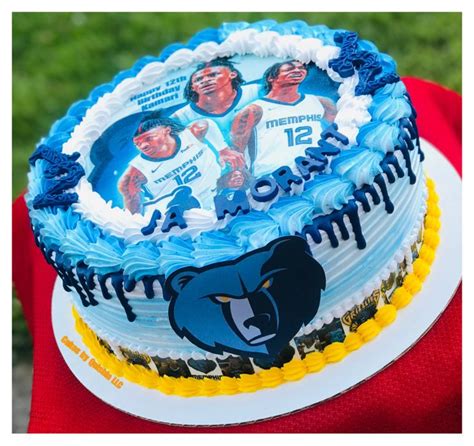 Ja Morant Cake Basketball Birthday Cake Basketball Theme Birthday