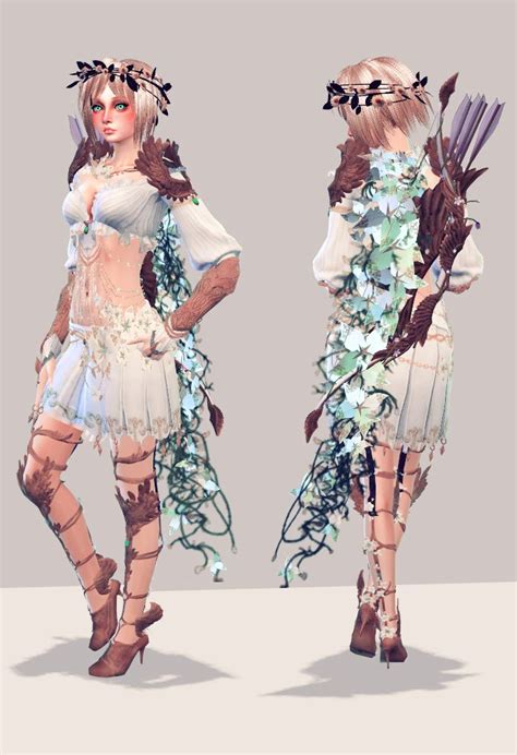 Such A Cute Fantasy Outfit Sims 4 Dresses Sims Sims 4 Anime