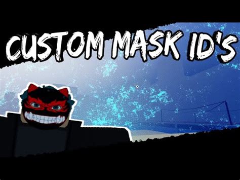 code how to create any custom kekkei genkai! Shindo Life Mask Ids | StrucidCodes.org