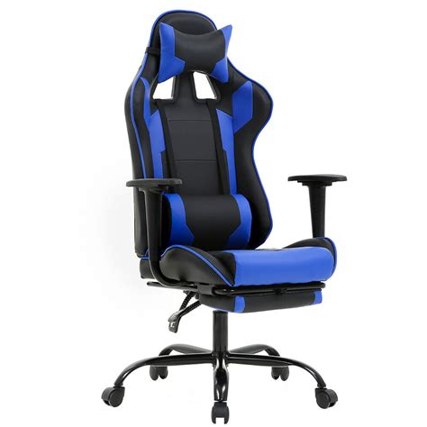 The neuechair is one of the best ergonomic office chairs currently available. Blue Office Chair High Back Computer Racing Gaming Chair ...