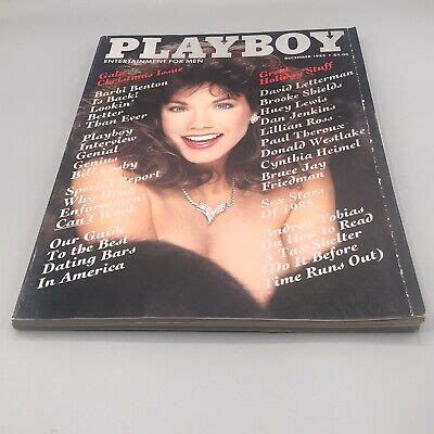 Playboy December Barbi Benton Carol Ficatier Playmate Centerfold