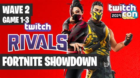 🥊 Fortnite Showdown Twitch Rivals Highlights Wave 2 Game 1 3