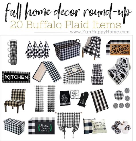 Buffalo Plaid Home Decor Youll Fall In Love With Fun Happy Home