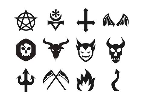 Free Lucifer Icons Vector 158197 Vector Art At Vecteezy