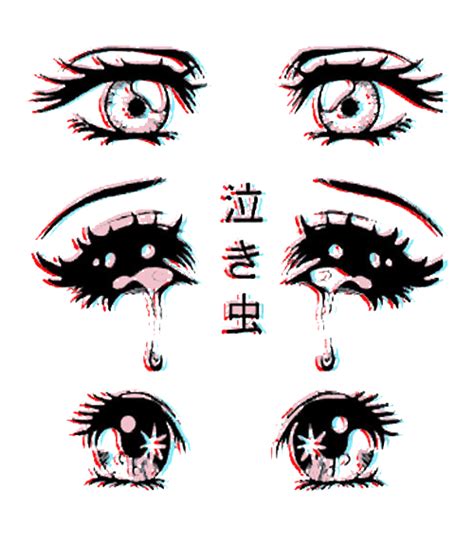 Scary Drawing Cute Eyes Anime Kawaii Horror Manga Pastel Alternative