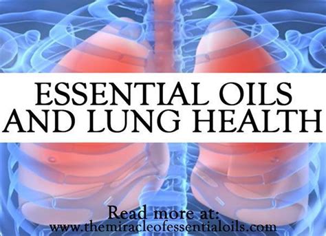 Essential Oils For Lung Health And How To Use Essential Oil For