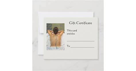 Stone Massage T Certificate Zazzle