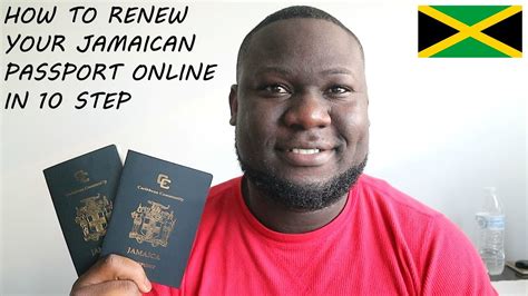how to apply and renew your jamaican passport online in 10 step must watch jvlogs youtube