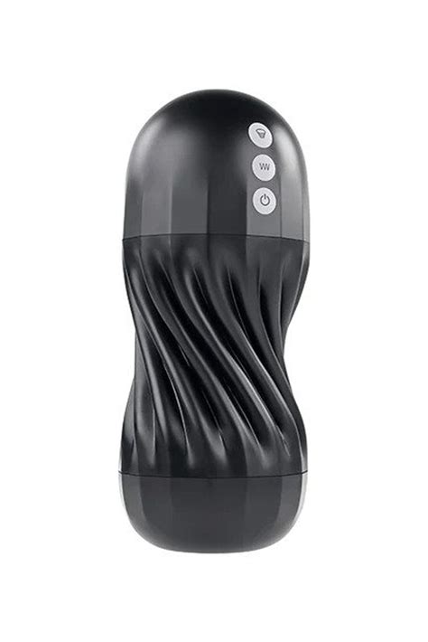 Playboy Solo Vibrating And Sucking Stroker Black