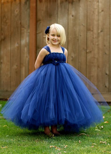 Navy Blue Tutu Dress Nb 3t 8000 Via Etsy Flower Girl Dresses