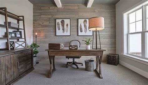 How To Decorate Your Rustic Home Office Space