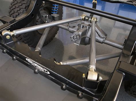 Double Triangulated Rear 4 Link Suspension Kit W Links Genright Jeep