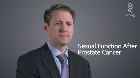 Sexual Function After Prostate Cancer Youtube
