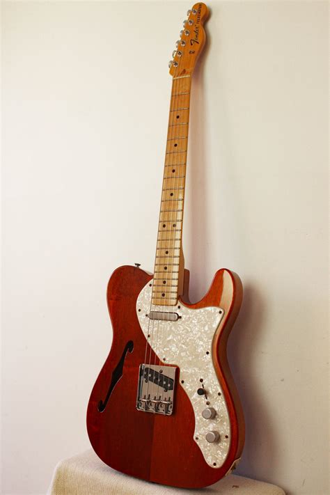 Used Fender Telecaster Thinline 69 Reissue Natural Mahogany Topshelf