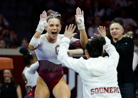 What To Know About Oklahoma Womens Gymnastics Big 12 Opener At No 9 Denver