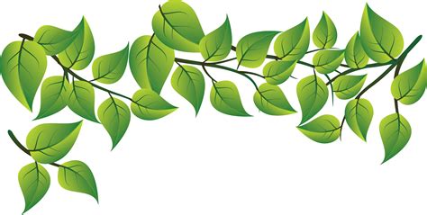 Leaf Green Leaves Vector Png Clipart Full Size Clipart 3329629