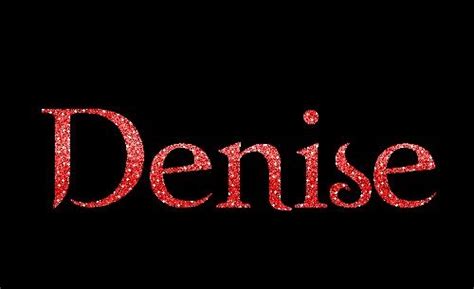 Denise Word Symbols New Baby Names Souvenir Store Name Games