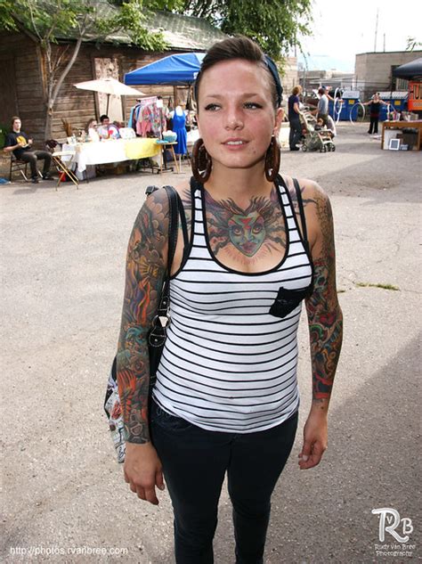 Heavily Tattooed Women A Gallery On Flickr