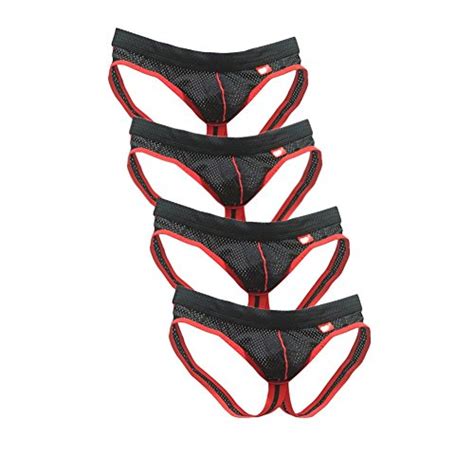 Buy Hcmp Mens Lycra Mesh Bulge Sexy Low Rise Thongs G String Thong
