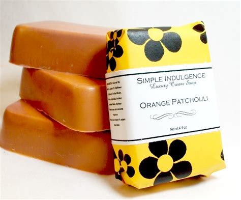 This soap will make a patchouli lover of anyone. Orange Patchouli Soap, Handmade Bar Soap, Simple ...