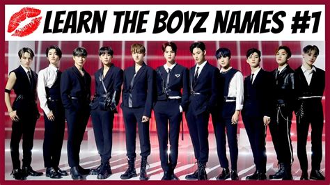 Learn The Boyz Member Names Test Yourself Youtube