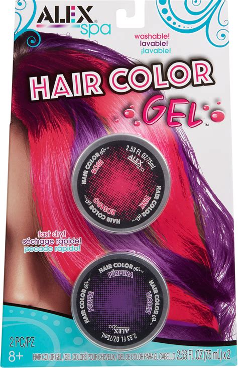 Color time permanent hair color 100ml new professional gel formula 100% cover. ALEX Spa Hair Color Gel - Alex - 622010-3 - The Toy Box of ...