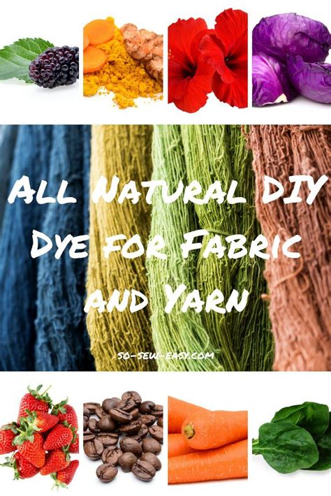 Making Your Own All Natural Diy Dye Is Not Only Thrifty And