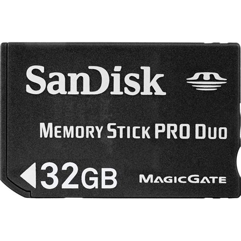 Sandisk 32gb Memory Stick Pro Duo Memory Card Sdmspd 032g A11