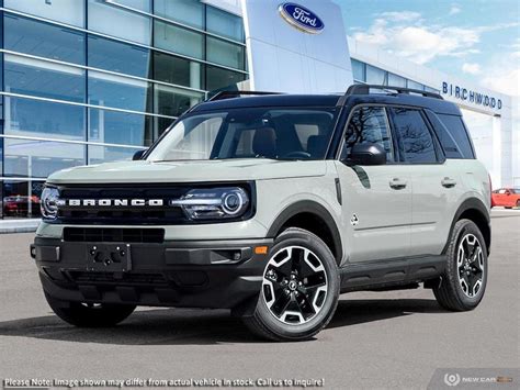 New 2023 Ford Bronco Sport Outer Banks 300a Moonroof Tow Pkg For