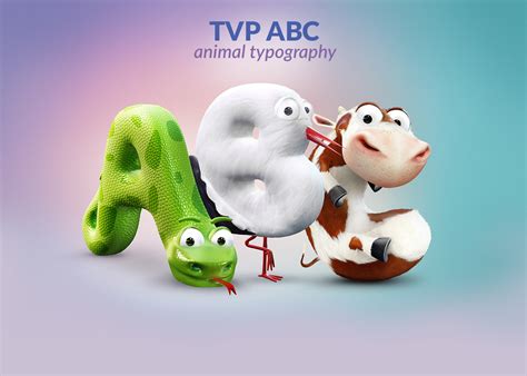 Tvp Abc Animal Typography On Behance