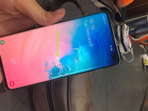 Galaxy S10 Render Leaks Show Curved Display And Headphone Jack