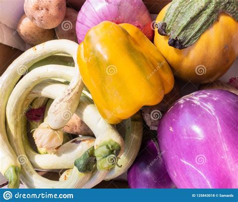 Raw Healthy Ripe Vegetables Stock Photo Image Of Ingredients
