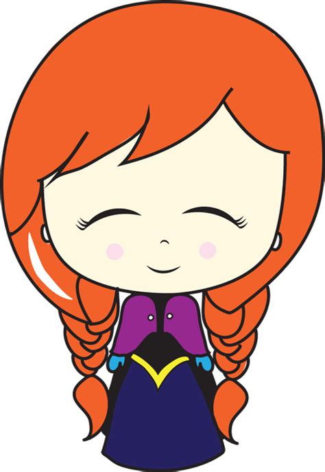 How To Draw A Chibi Baby Anna From Frozen With Easy Steps How To Draw Dat