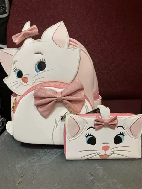 Disneys The Aristocats Sassy Marie Loungefly Mini Backpack And Wallet