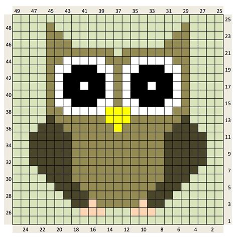 This Owl Would Make A Great Cushion Panel Or Be Right At Home In A