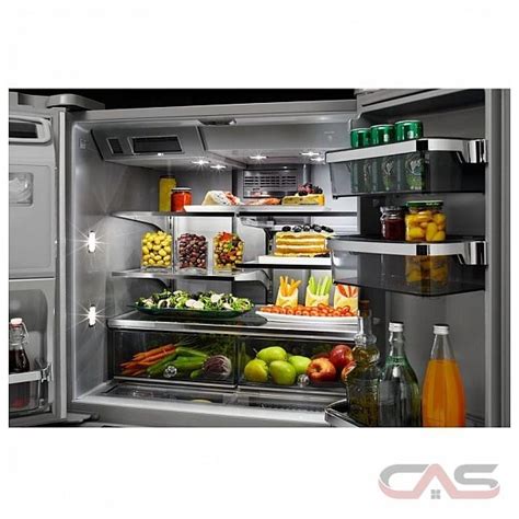 Kitchenaid offers refrigerators in white, black, stainless steel, black stainless steel, and custom panel designs. KRMF706ESS KitchenAid Refrigerator Canada - Best Price ...