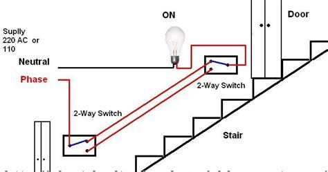 Stair Case Wiring Circuit Diagram Panel Switch Wiring